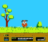 une photo d'Ã©cran de Duck Hunt sur Nintendo Nes